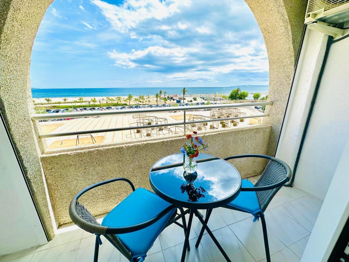Face A La Mer - Vue Epique, Climatisation, Wifi, Draps Inclus 엠푸리아브라바 외부 사진